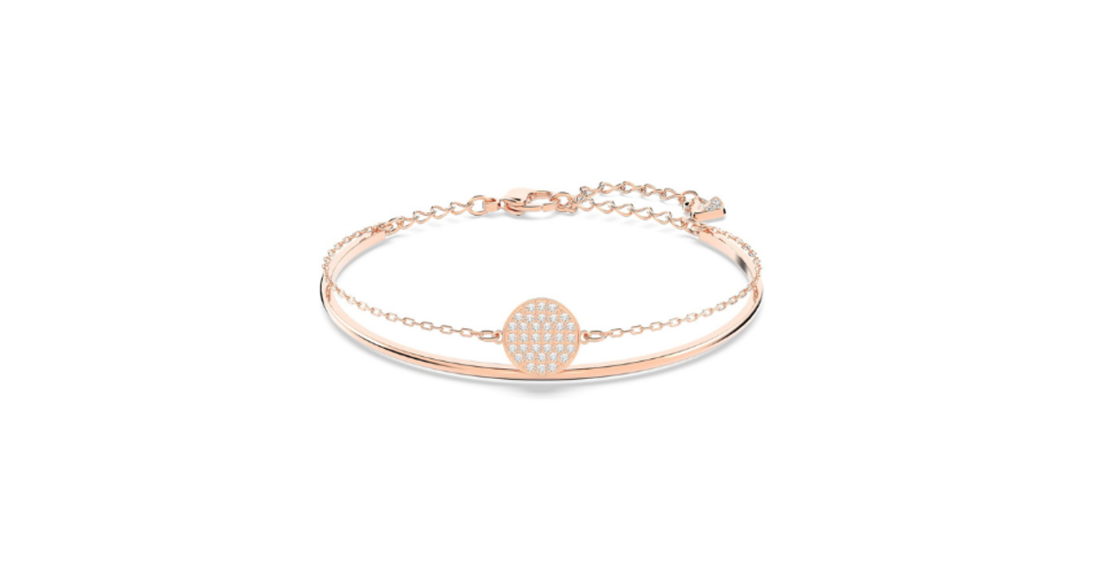 Rewrite this title Swarovski Rose Gold Women’s Bracelet – Jewelry