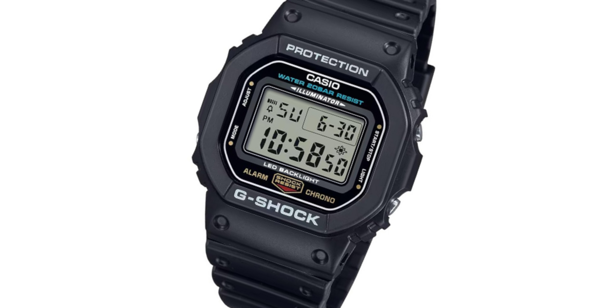 Rewrite this title Casio DW-5600E-1VER Watch Review