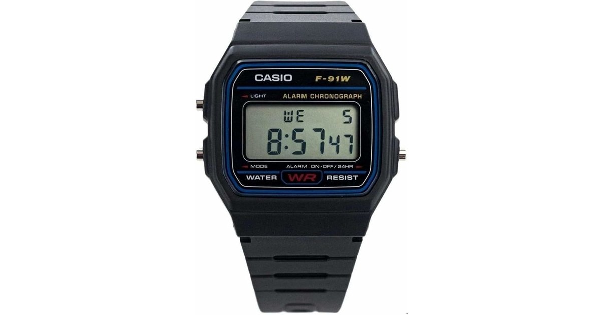 Rewrite this title Casio F91W reviews