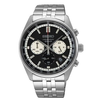 Black And White Men's Sport Sport SSB429P1 Seiko