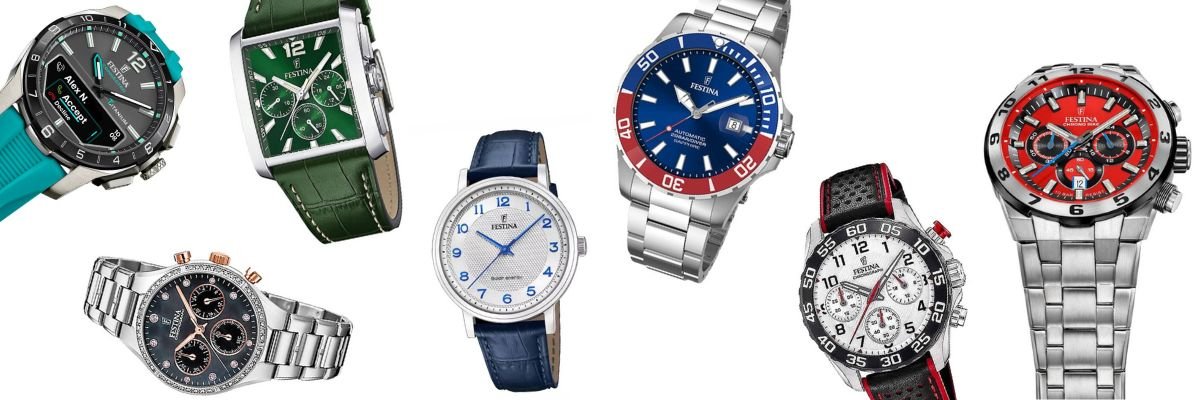Festina watches different styles