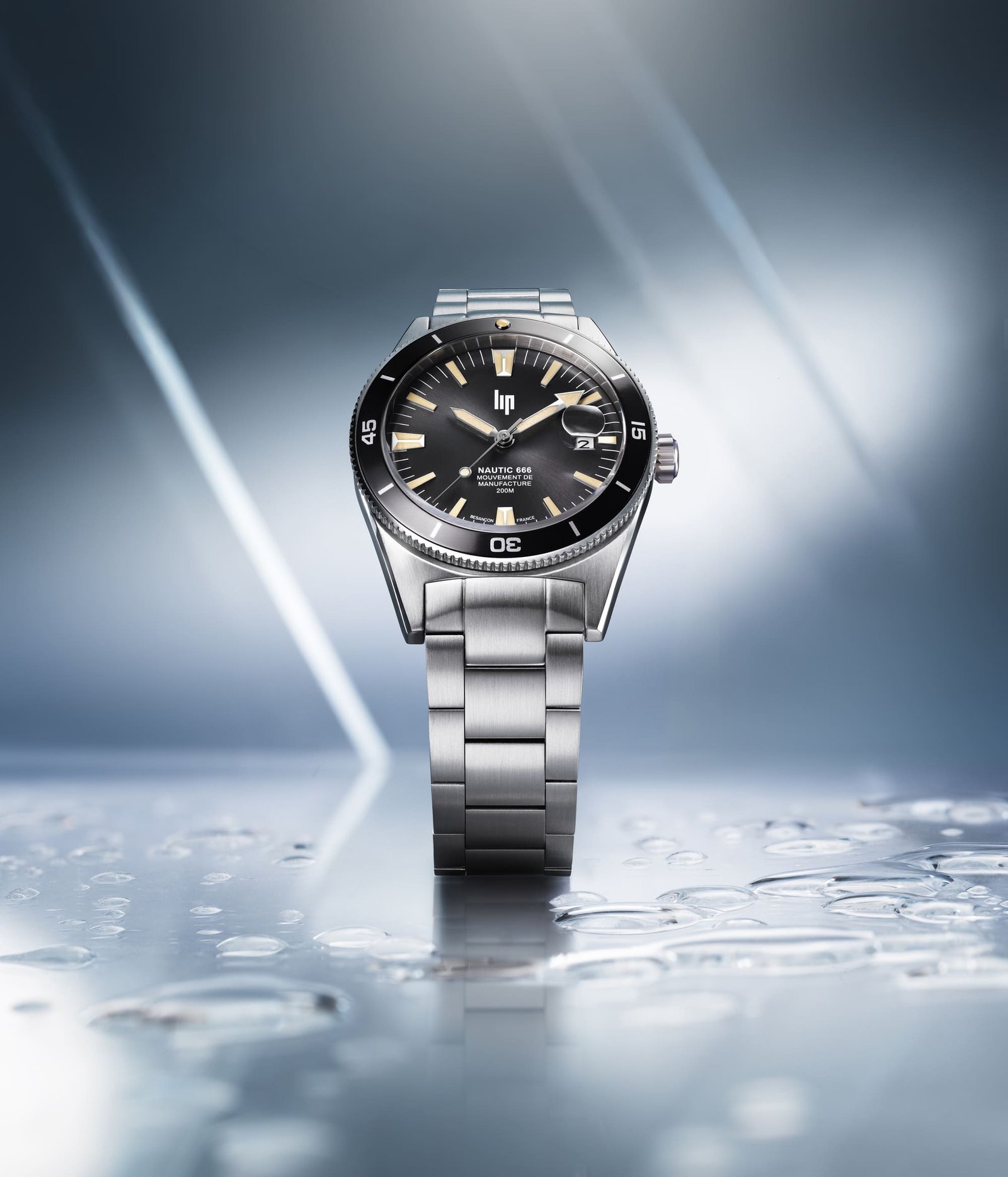 LIP Revives Production with the R26 Automatic Movement 5 Lip Nautic 666 watch
