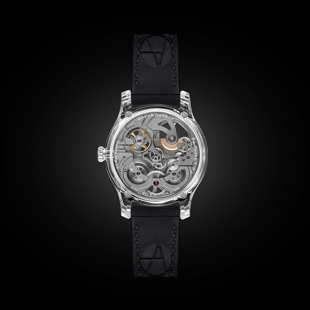 Artya Unveils the AMR-02 Featuring Its Exclusive Micro-Rotor Caliber 2 ARTYA micro-rotor rear