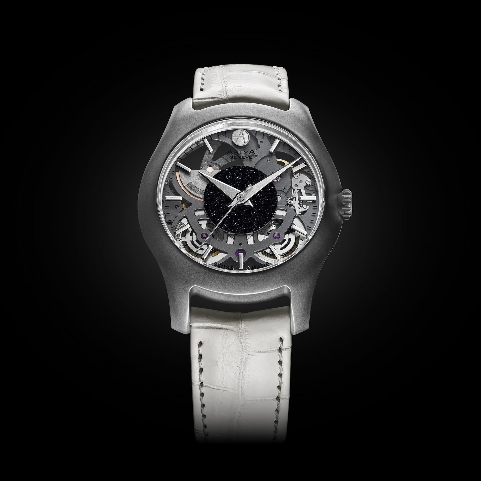 Artya Unveils the AMR-02 Featuring Its Exclusive Micro-Rotor Caliber 8 Artya micro-rotor titanium watch