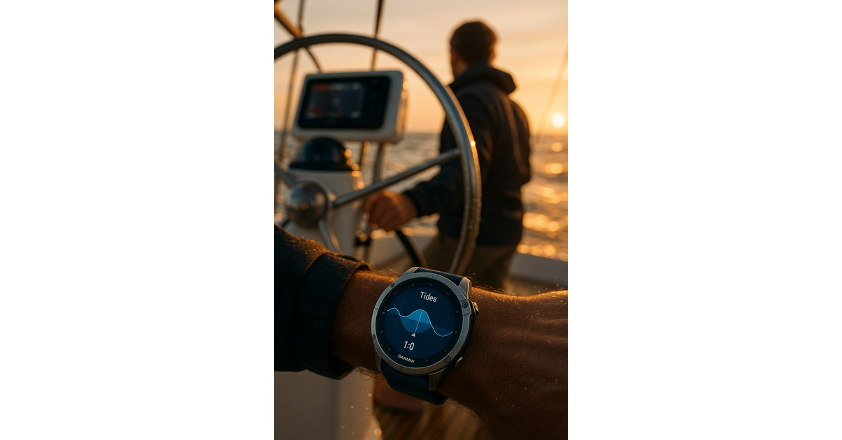 Set Up Your Garmin Quatix 7 Pro for Sailing: Tides, Anchor Alarm, and Autopilot Configuration