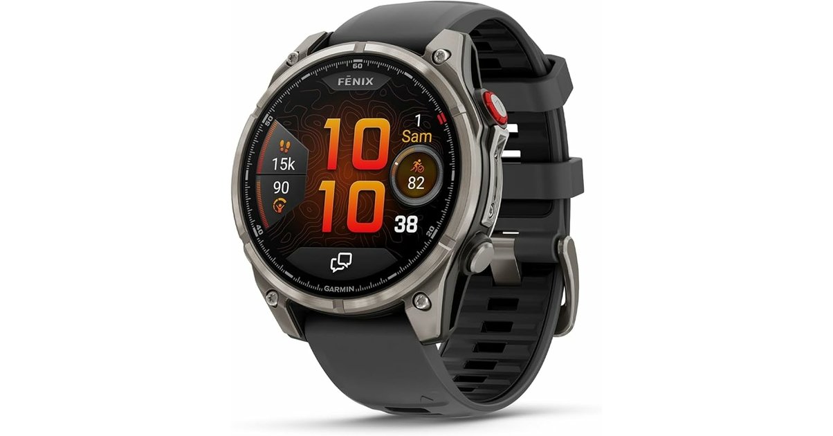 Everything You Need to Know About the Garmin fēnix 8 Pro – Connected Watches