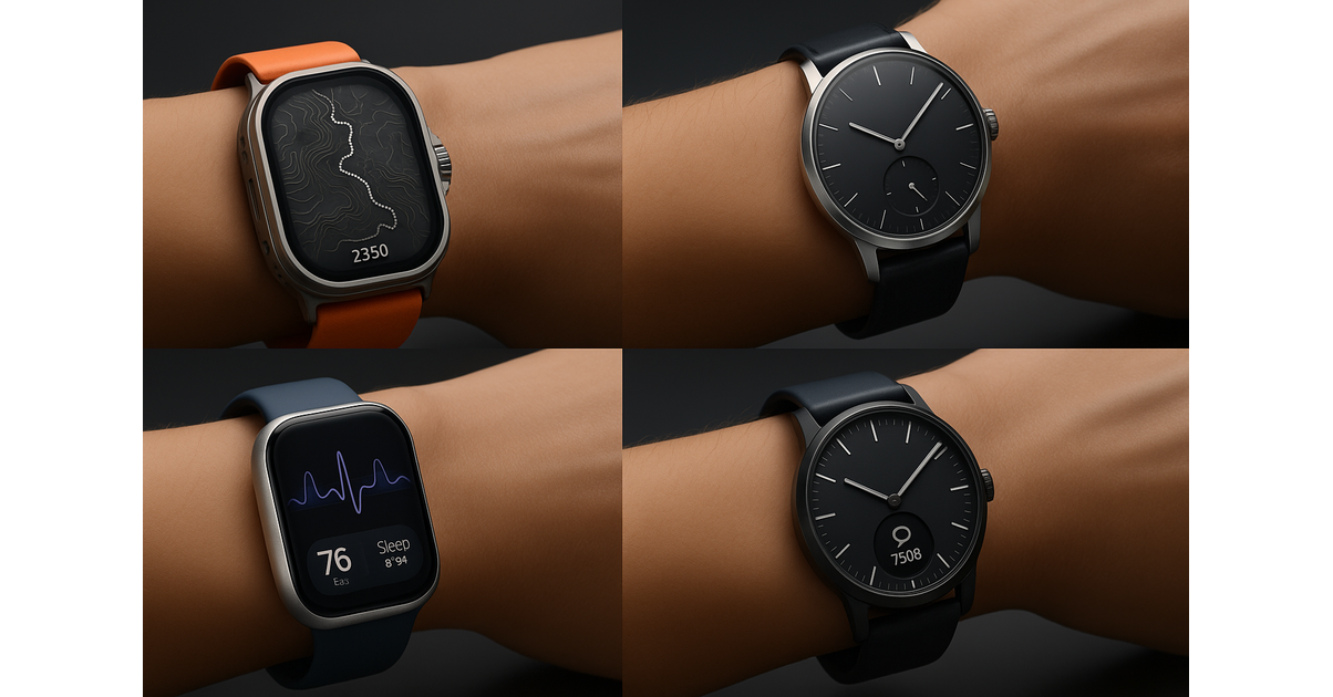 Exploring the Various Types of Smartwatches: Which One is Right for You?