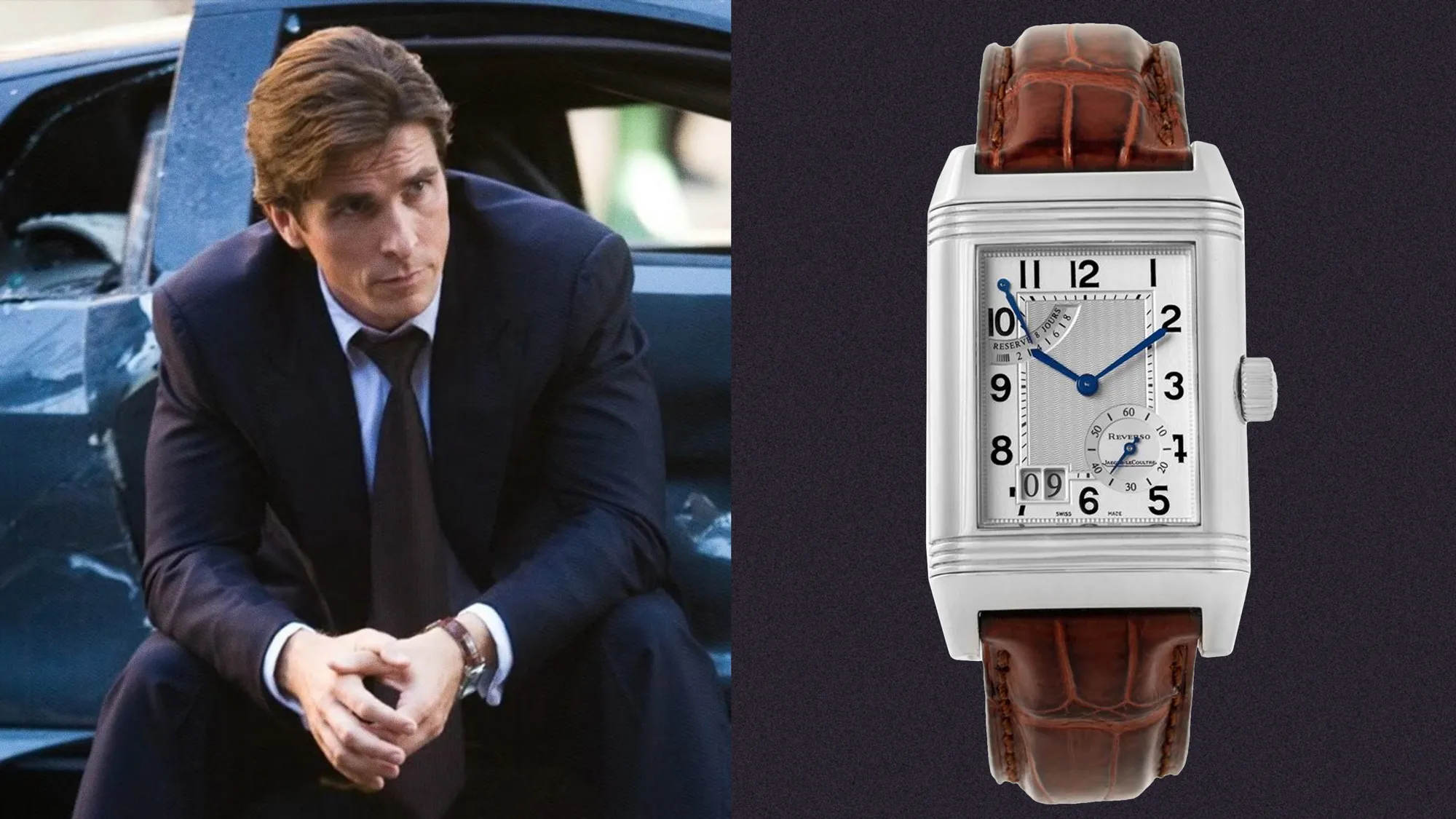 5 Iconic Watches Featured in Film History 5 Jaeger-LeCoultre Reverso Bruce Wayne Batman