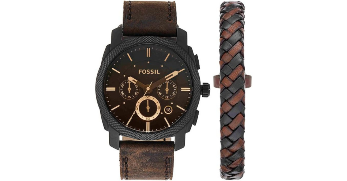 Affordable Classic Fossil Large Dial Men’s Watch