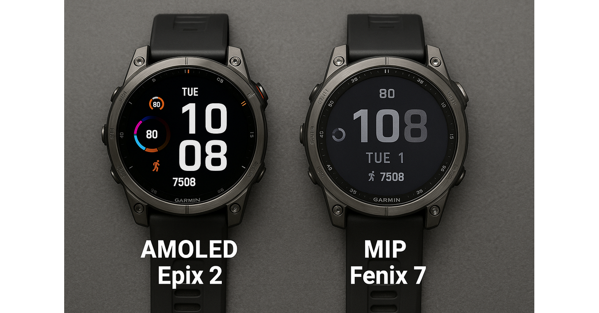 Garmin Epix 2 vs. Fenix 7: Comparison and Rankings