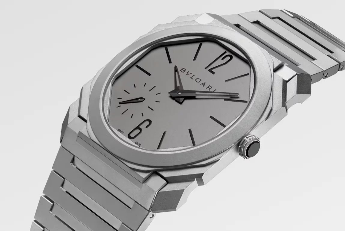Bulgari Octo Finissimo titanium watch