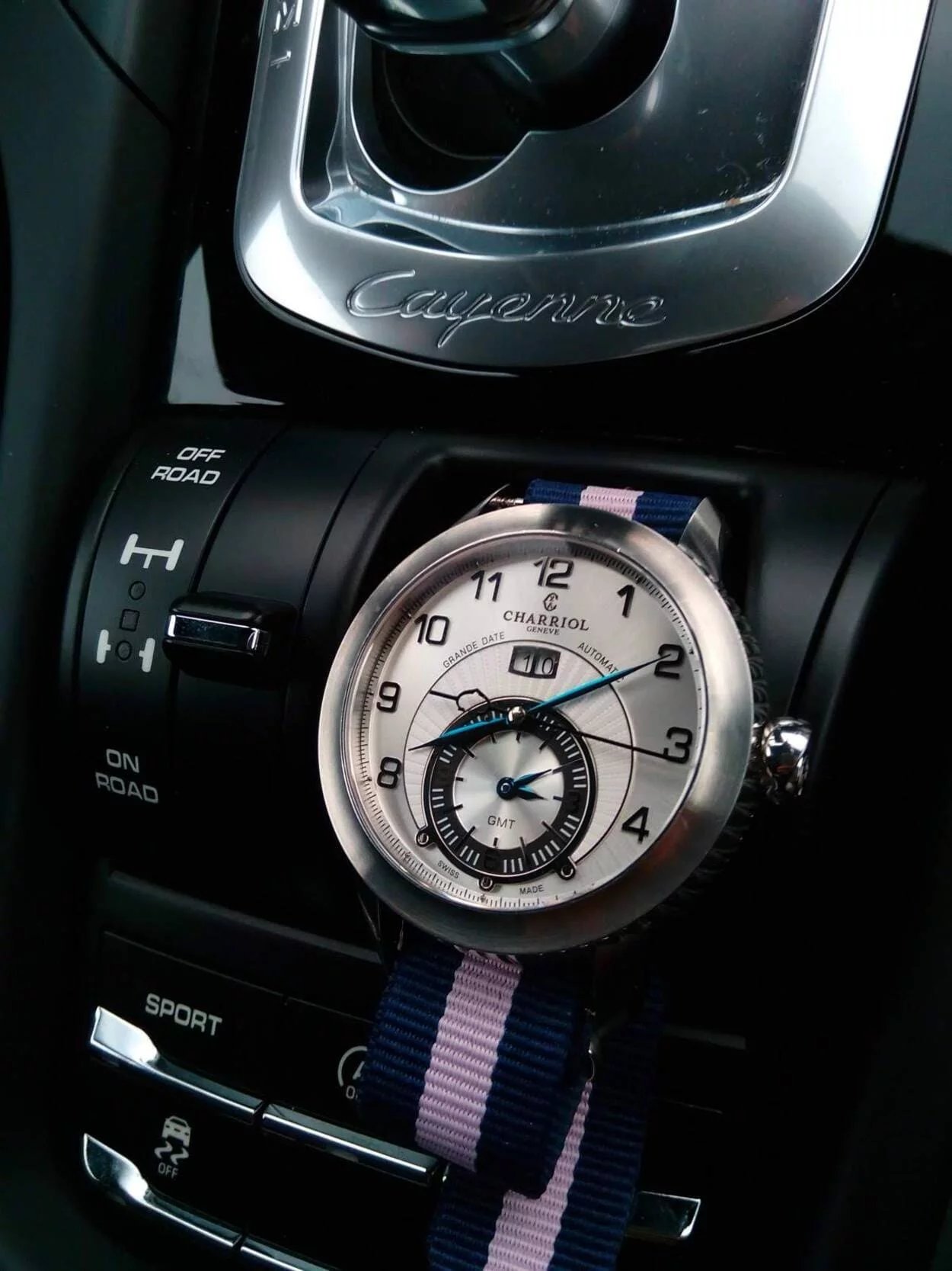 Watch with NATO strap