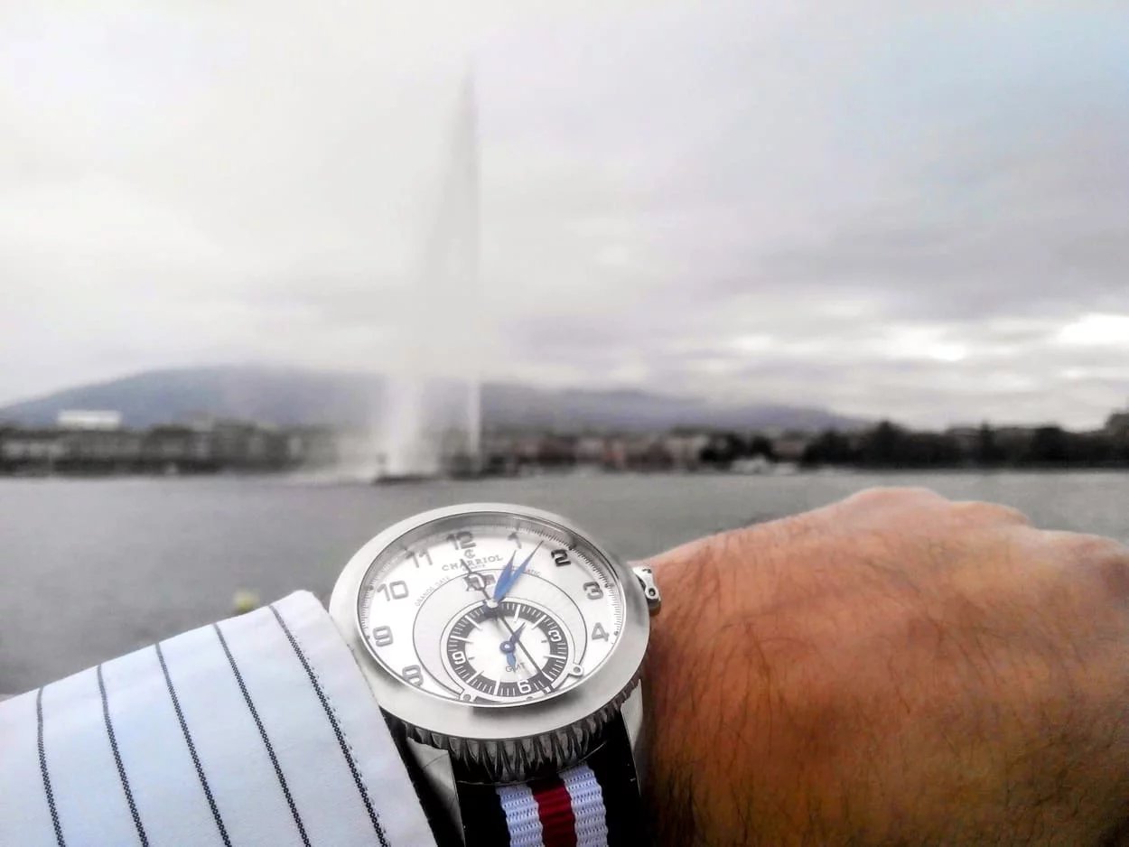 Watch with NATO straps