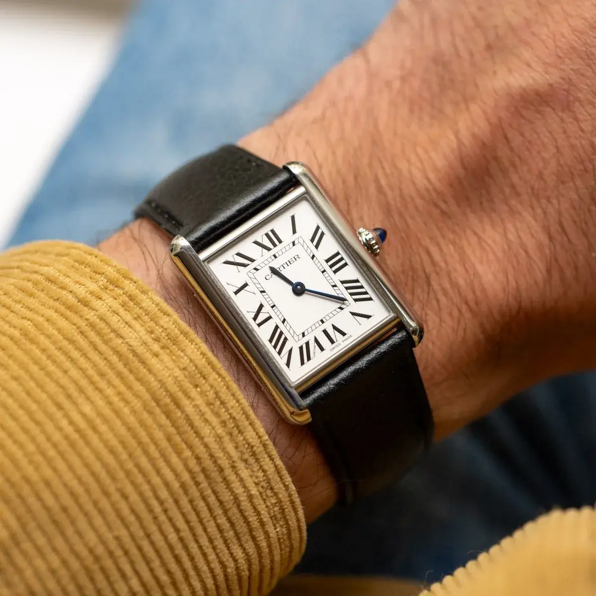 5 Ideal Watches for Wedding Gifts 3 Cartier Tank Must