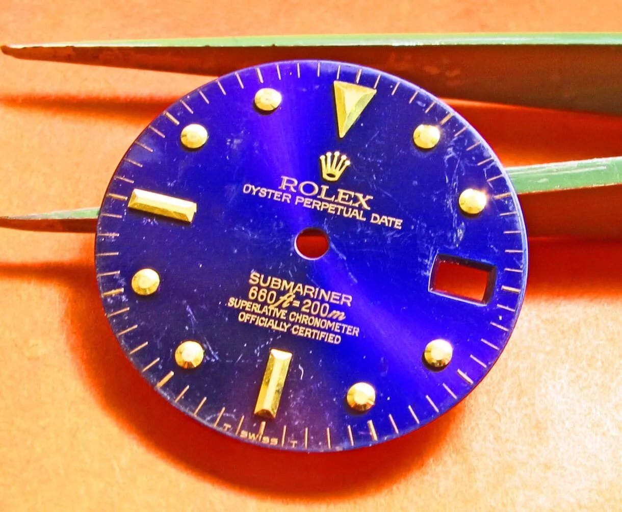 What Causes Certain Dials to Change Color Over Time?