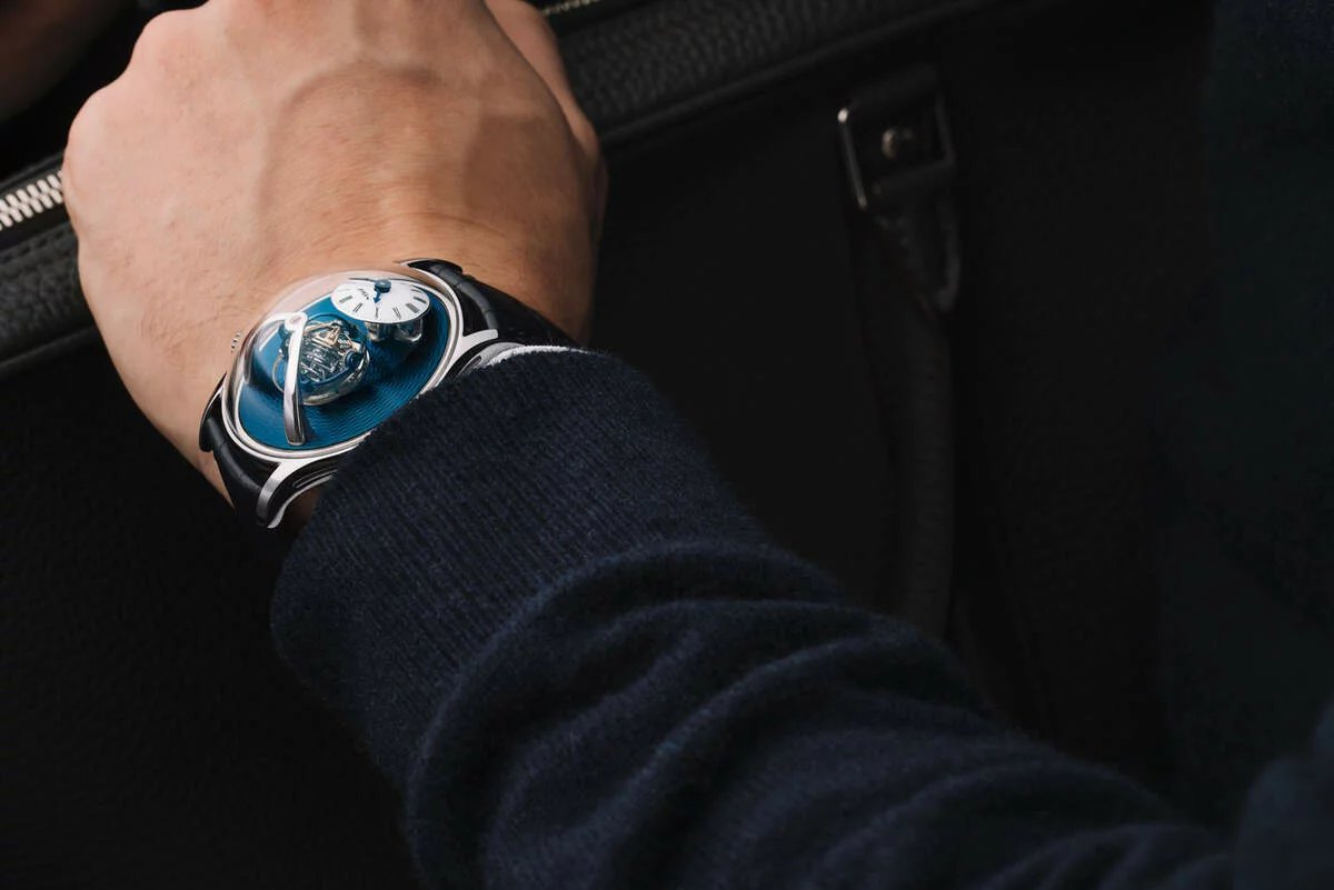 MbandF Thunderdome ice dome watch