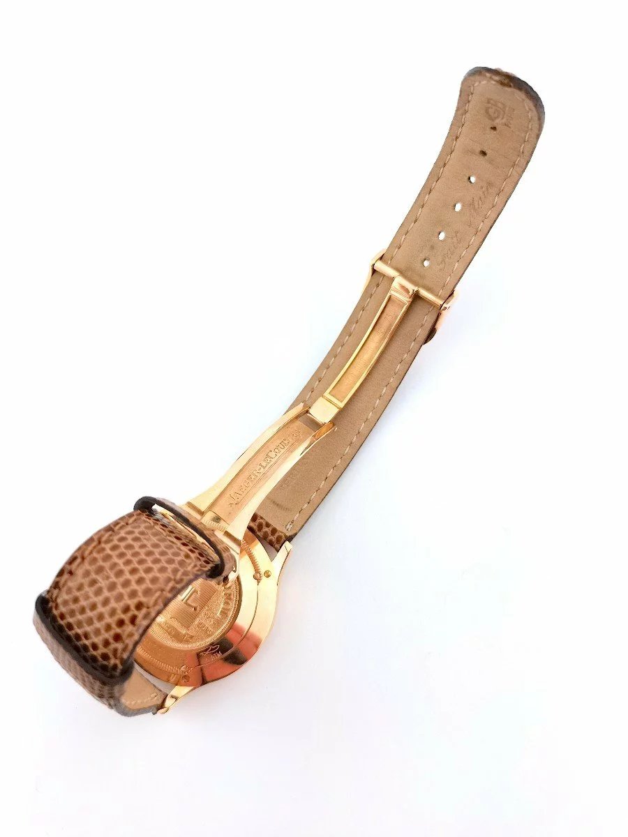 Gabriel Attal Jaeger-LeCoultre Master Control watch buckle ref 145.2.31