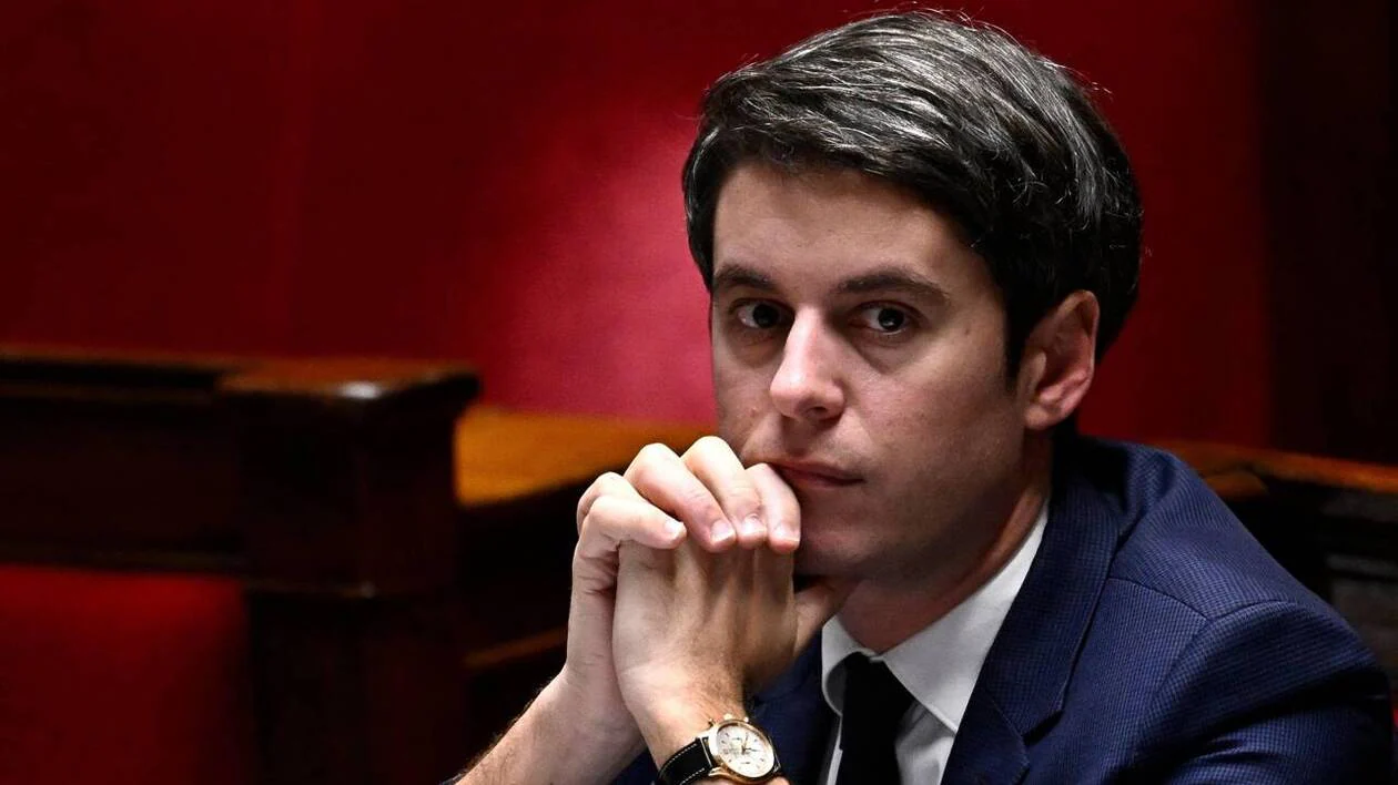 Gabriel Attal Jaeger-LeCoultre Master Control watch