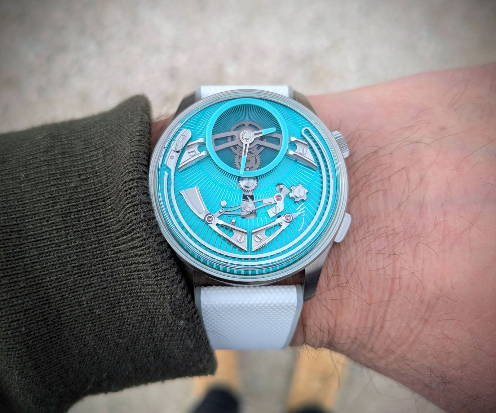 1770677867 106 Christopher Ward C1 Bel Canto Lumiere Wrist Review Ringing Sound