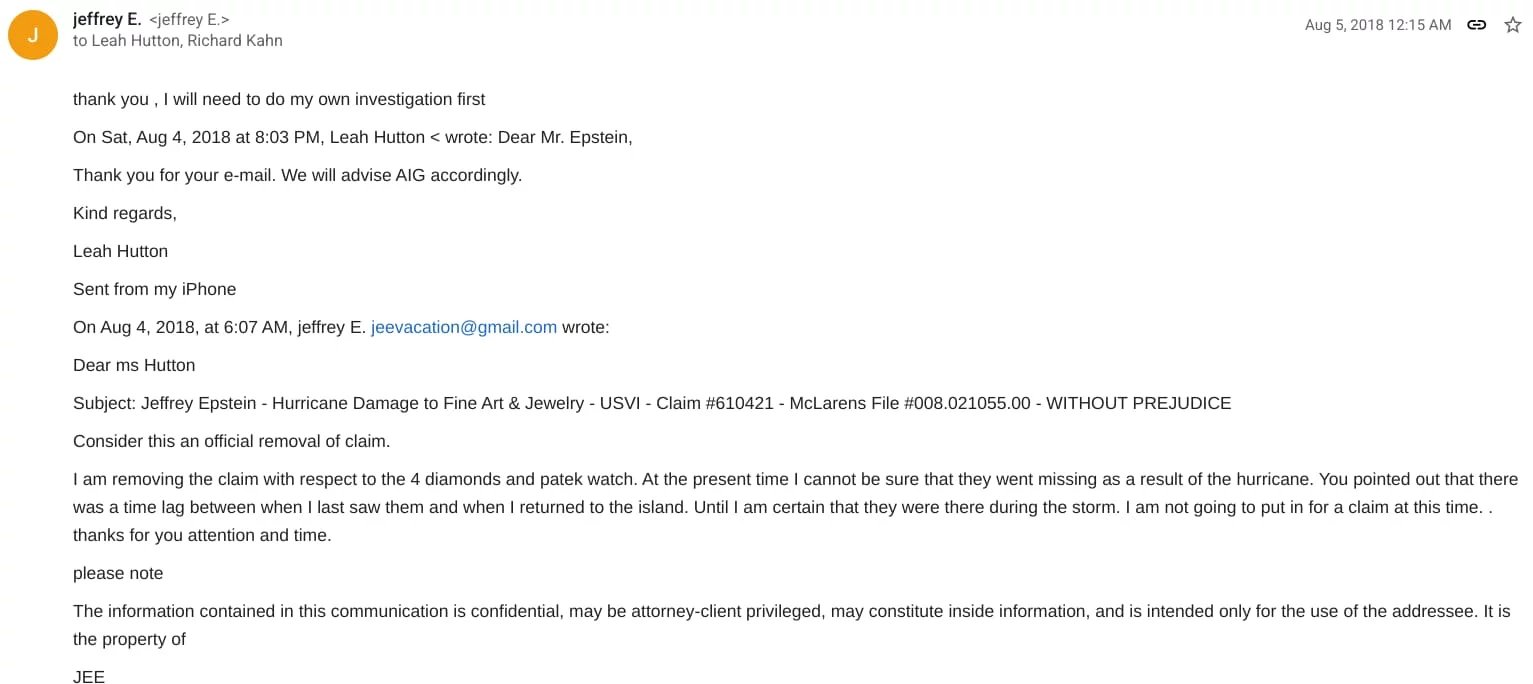 Patek Philippe Epstein