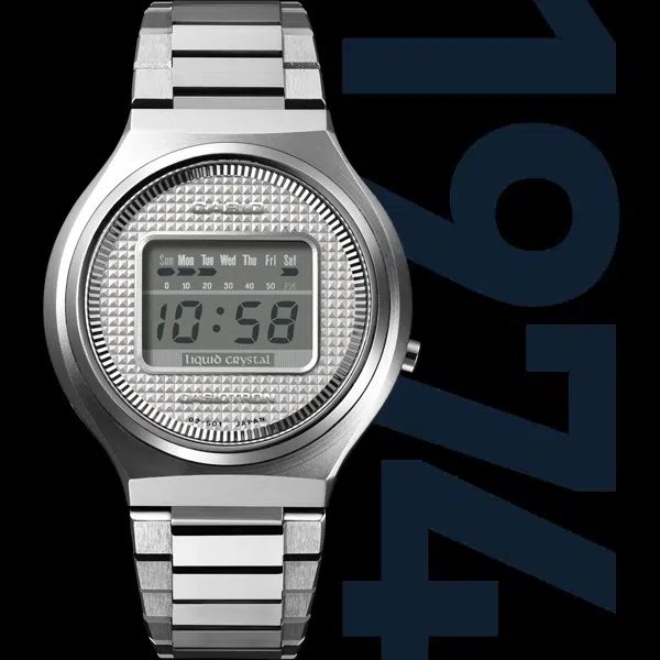 first vintage casio casiotron digital watch 1974