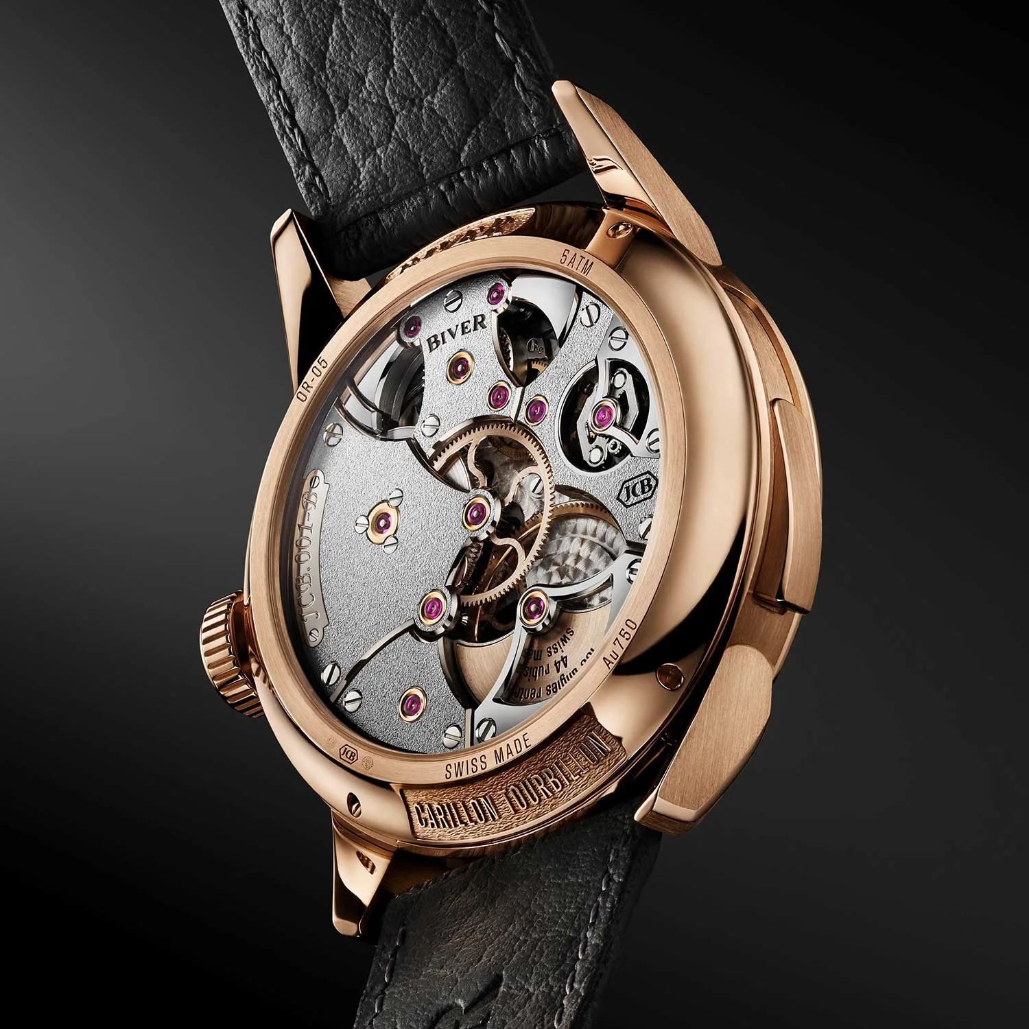 Works minute repeater chime watch