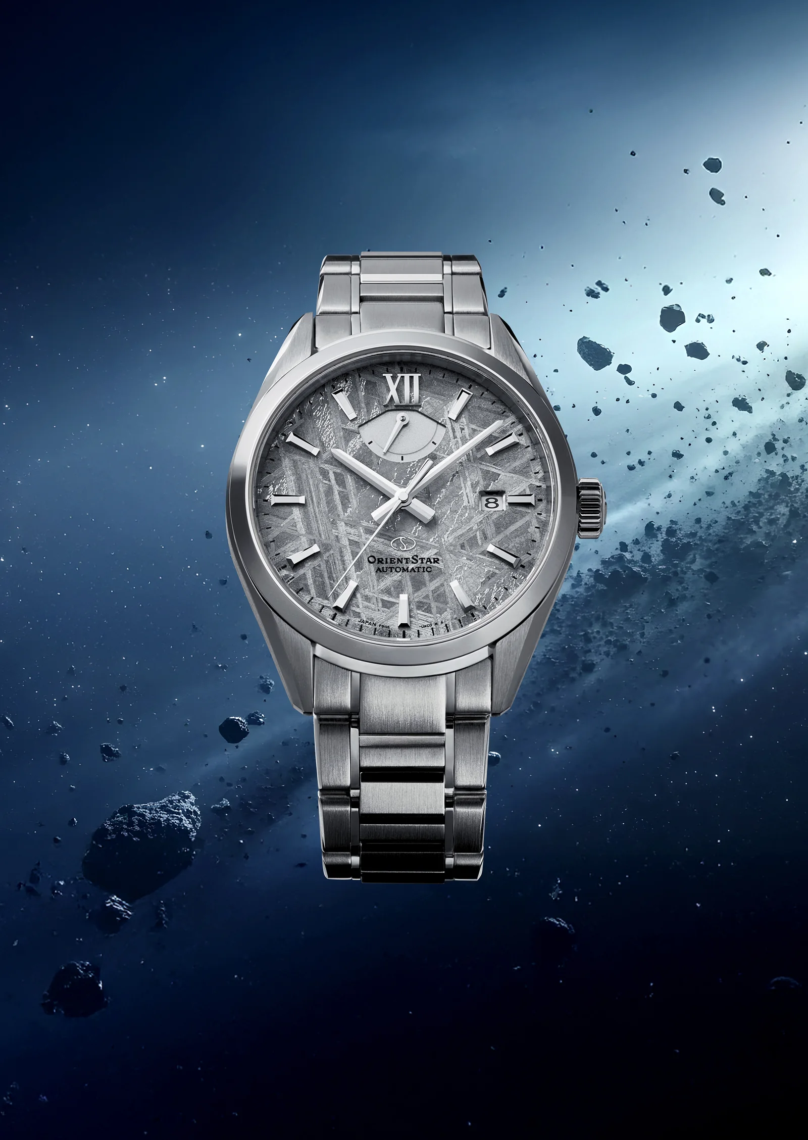 What does orient star m34 date meteorite 75th anniversary look like