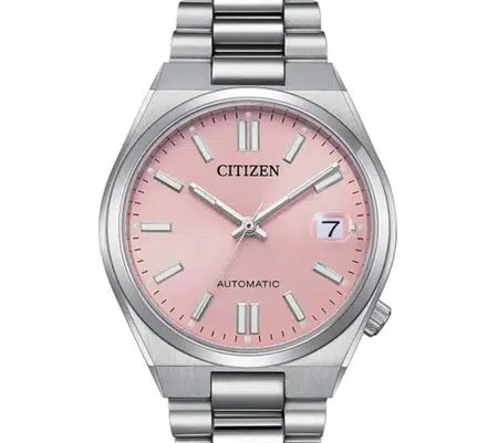 citizen tsuyosa pastel pink watch