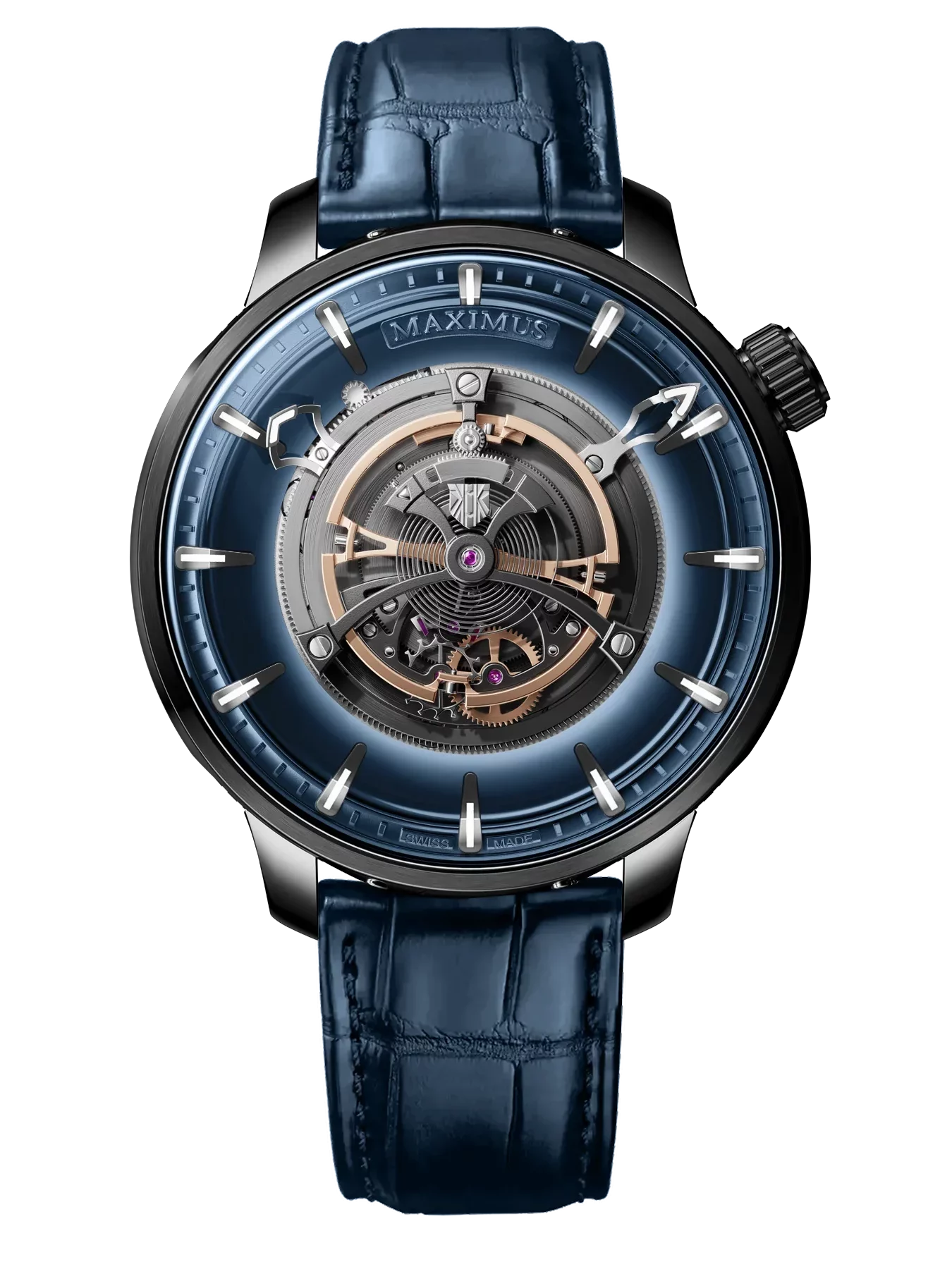 Close-up view of kerbedanz watches