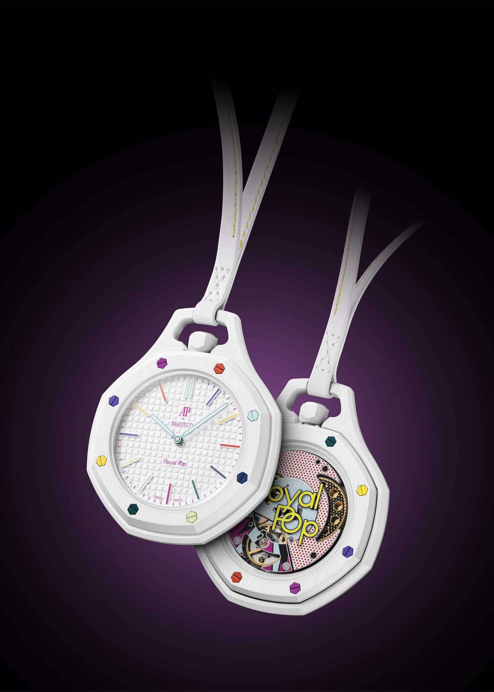 Characteristics of audemars piguet swatch royal pop