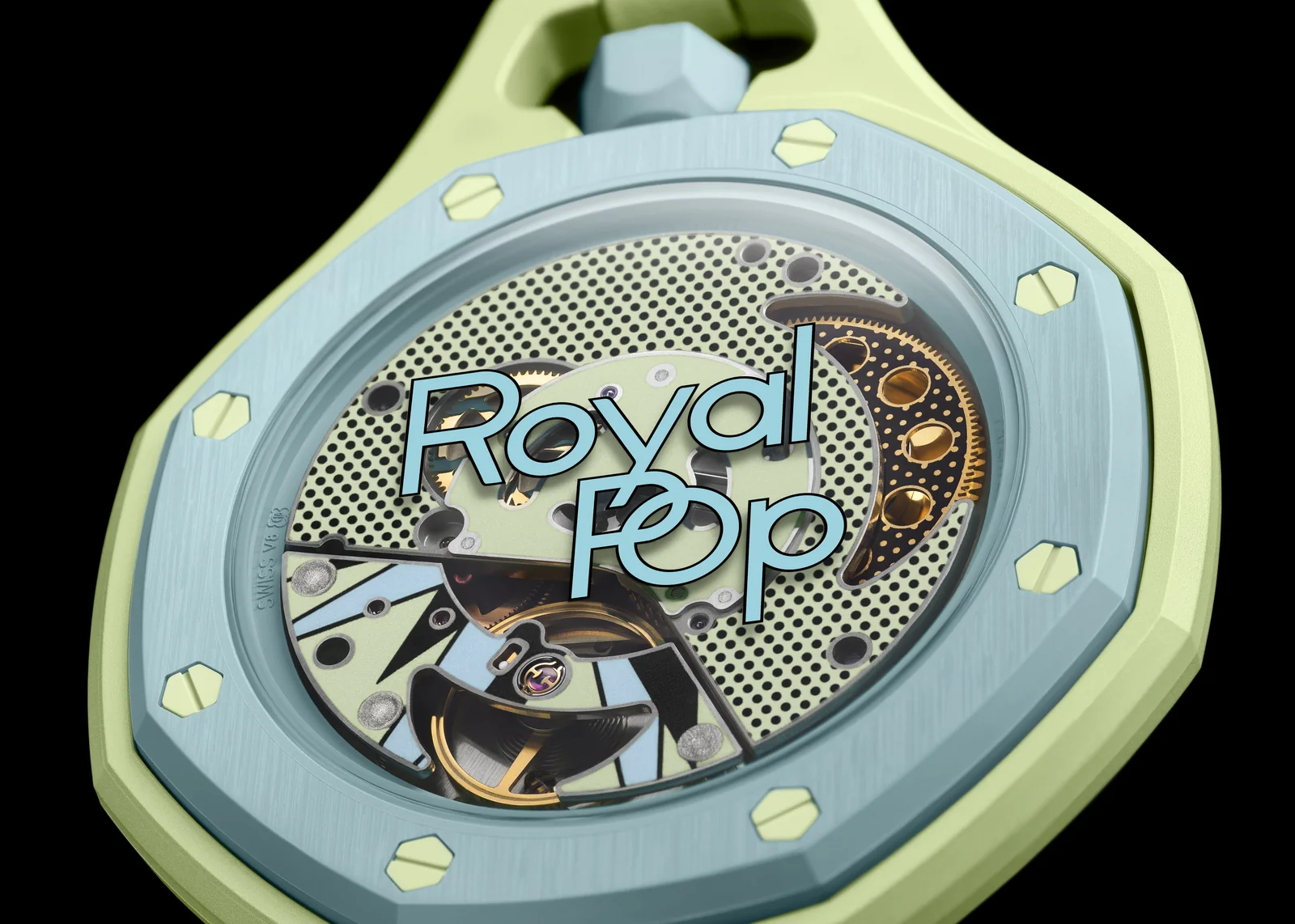 Characteristics of audemars piguet swatch royal pop