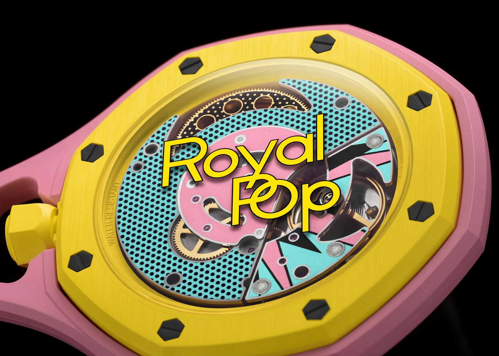 What does audemars piguet swatch royal pop look like