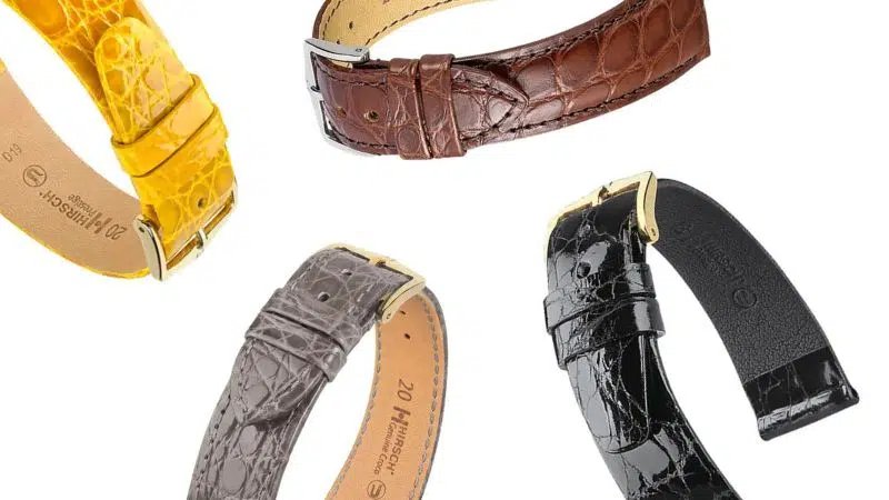 Choosing the Right Leather for Your Watch Strap 4 exotic crocodile alligator leather watch straps